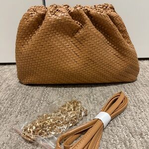 NWT Woven Anthropologie purse